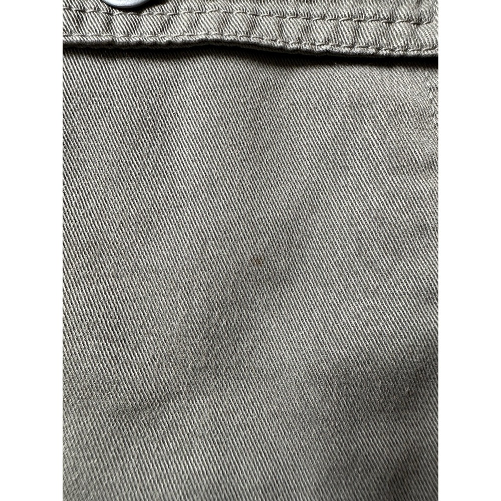 VTG Nolita North Little Italy Y2K Wool And Khaki Mini Pleated Skirt Streetwear - Picture 10 of 11